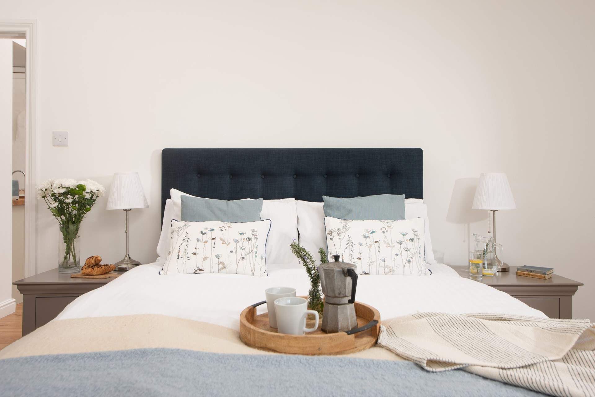 Slow mornings await.