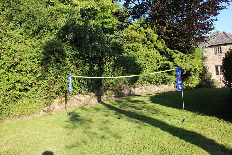 Anyone for a game of badminton?