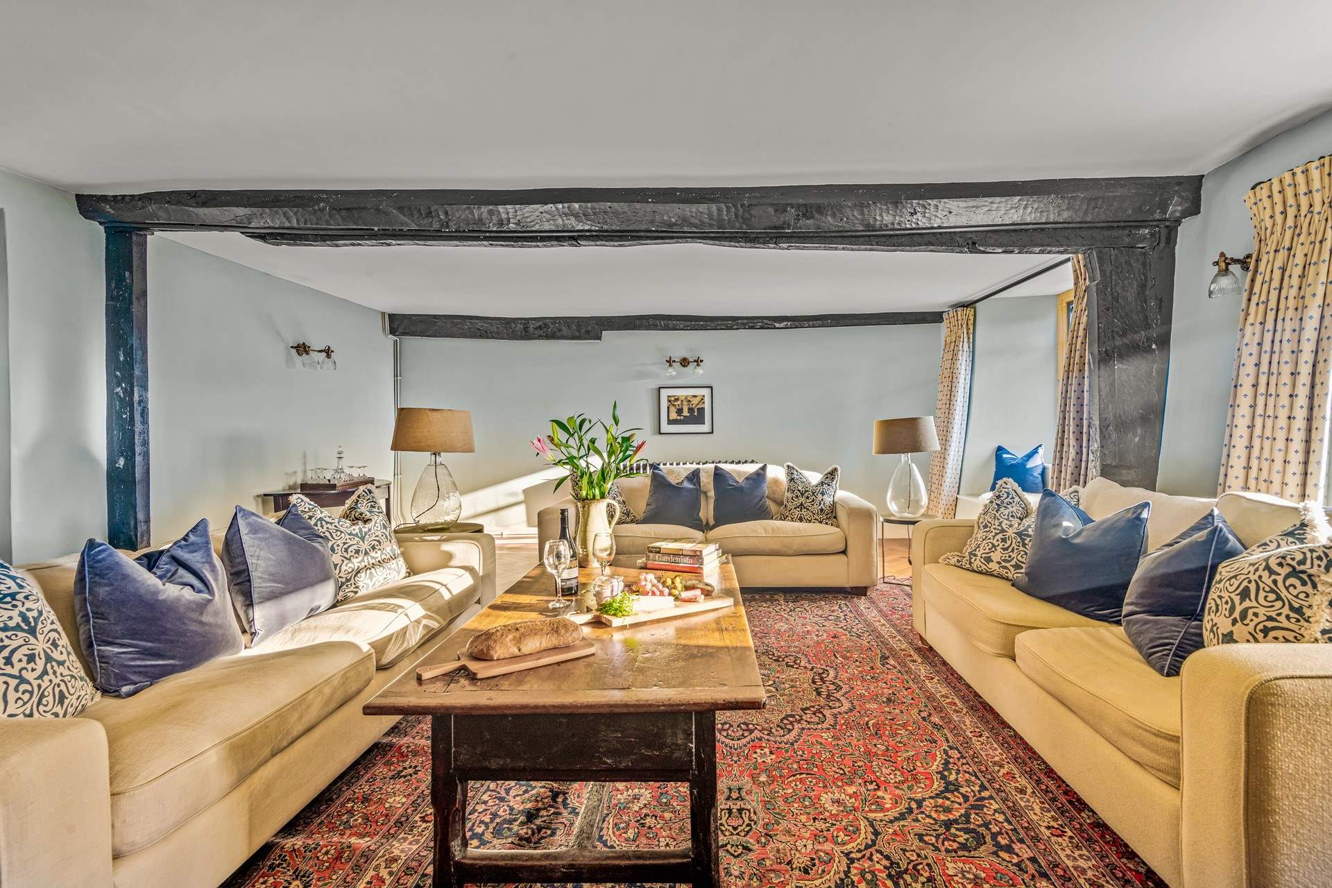 Games, conversation and planning tomorrow's adventures are so easy to enjoy in this glorious space.