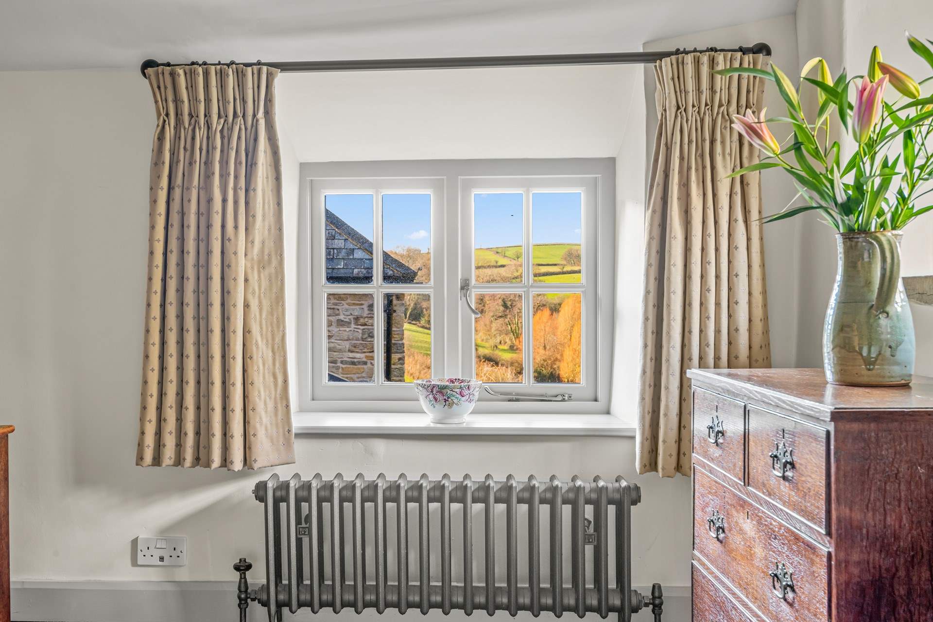 What a beautiful view to greet you in the morning.