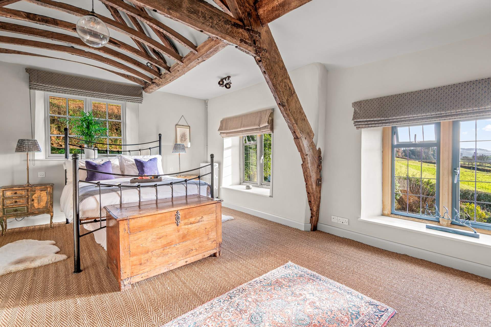 Bedroom 2 is simply gorgeous.