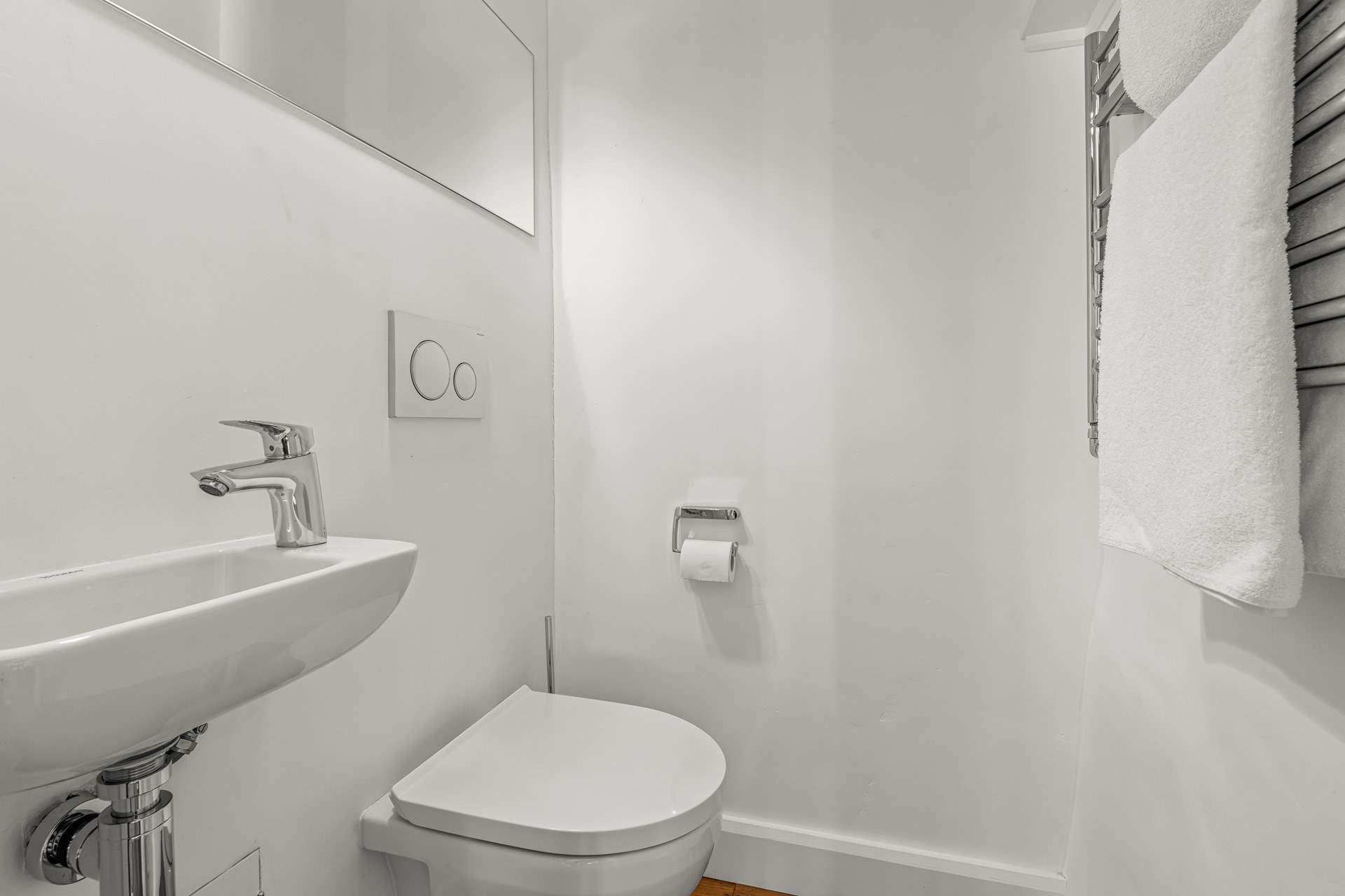 Bedroom 3 also has an en suite WC and wash-basin