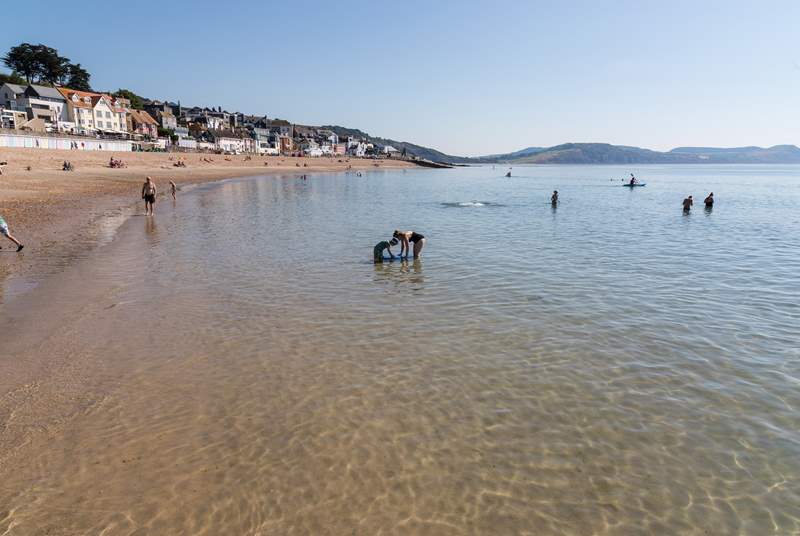 Lyme Regis beach is the perfect sandy beach for that family day out, and is only a short car journey away.