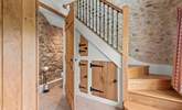 Climb the stairs to the open plan living area. - Thumbnail Image