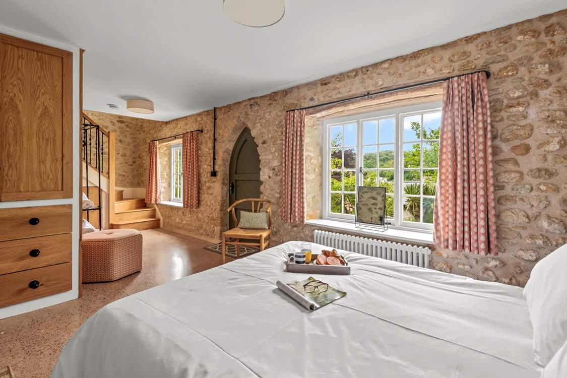 Such an inviting and spacious room.