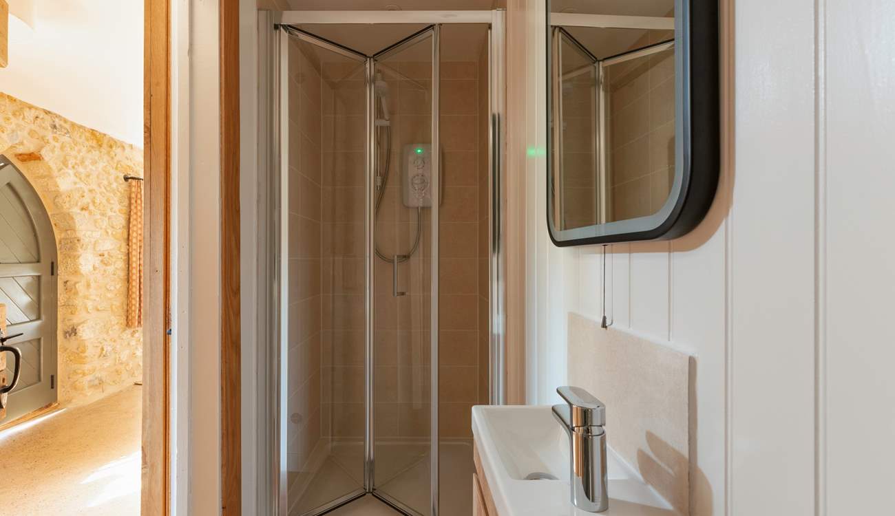 The en suite is compact yet perfectly formed.