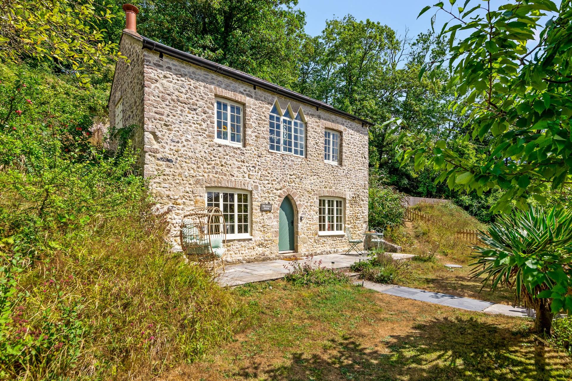 The Dolls House is such an attractive stone building.