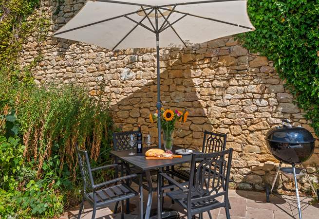 A gorgeous spot for al fresco dining.