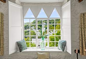 Perch here for a while and enjoy the views.