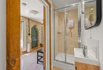 The en suite is compact yet perfectly formed.