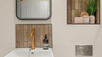 Beautiful touches throughout, even in the bathrooms.