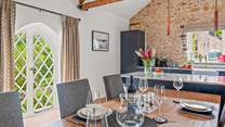Oodles of space to enjoy that special feast together.