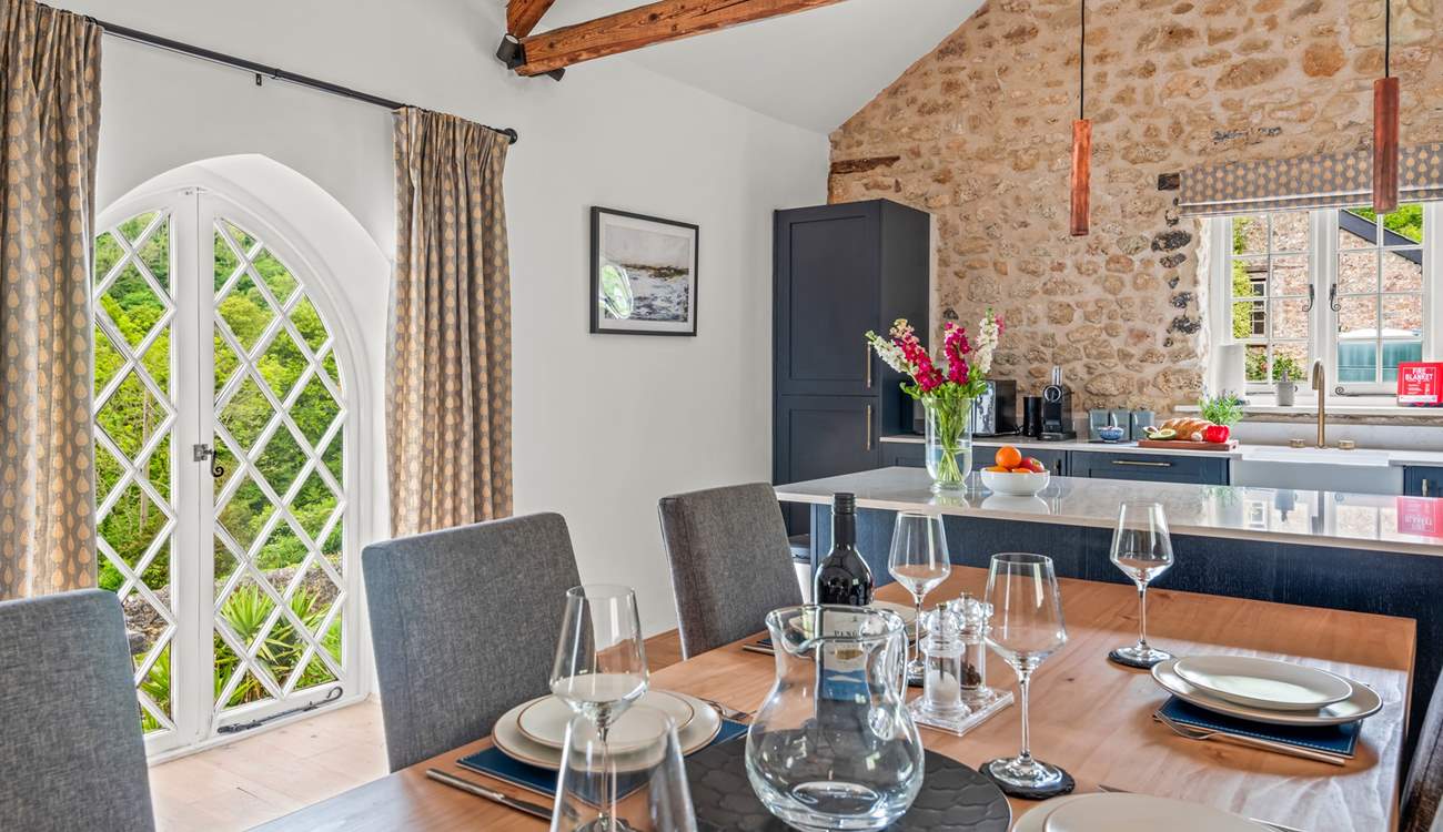 Oodles of space to enjoy that special feast together.