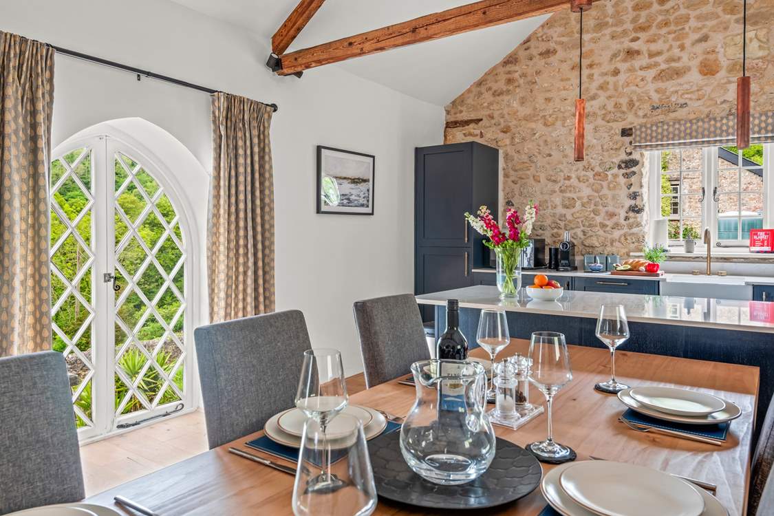 Oodles of space to enjoy that special feast together.