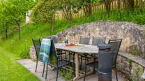 Great spot for dining al-fresco.