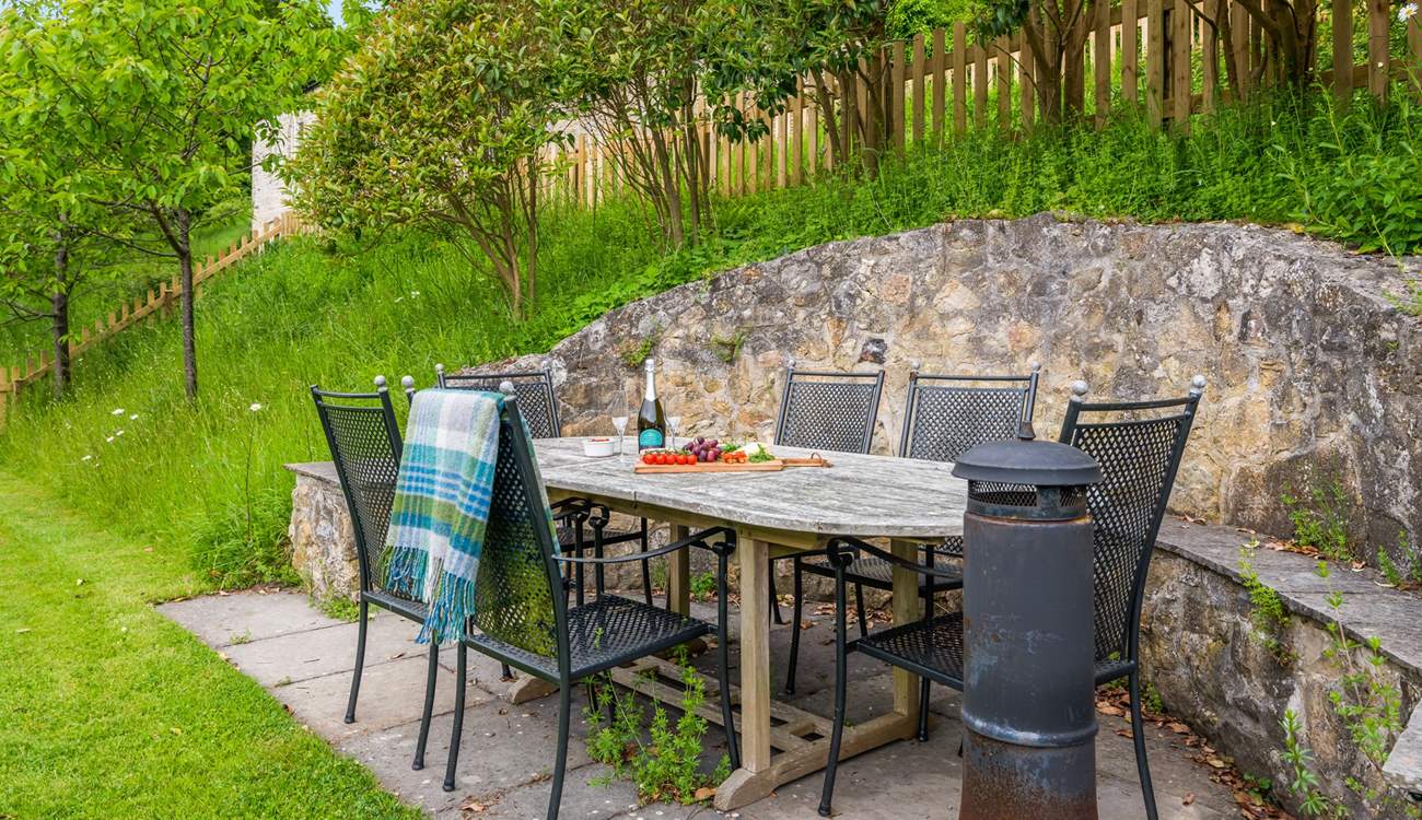 Great spot for dining al-fresco.