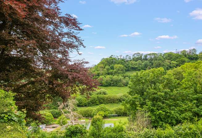 You can access a public tennis court just below The Coach House.