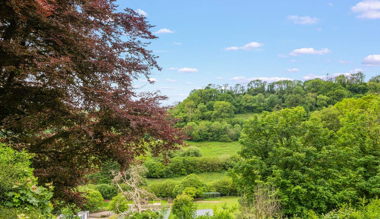 You can access a public tennis court just below The Coach House.