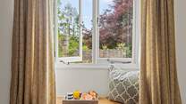 Even the views out over the courtyard are picturesque.