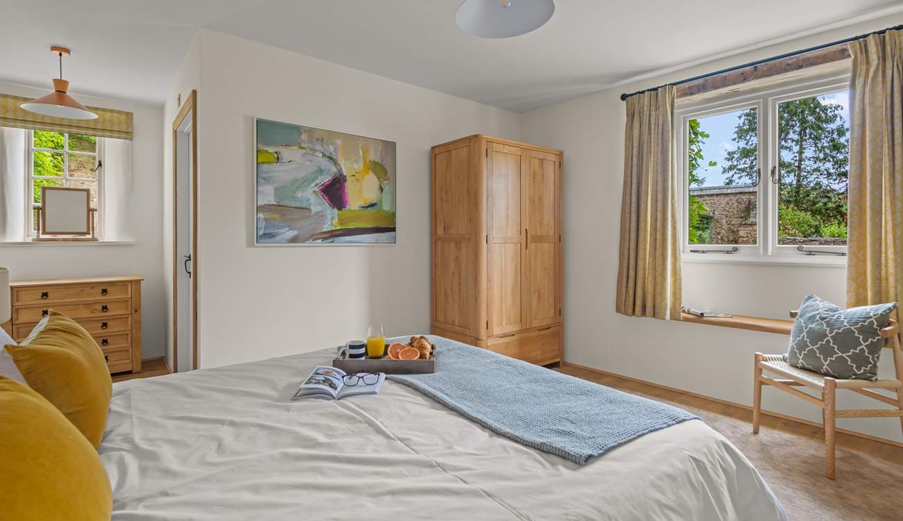 Ensuite to Bedroom 1 is nearly tucked around the corner.