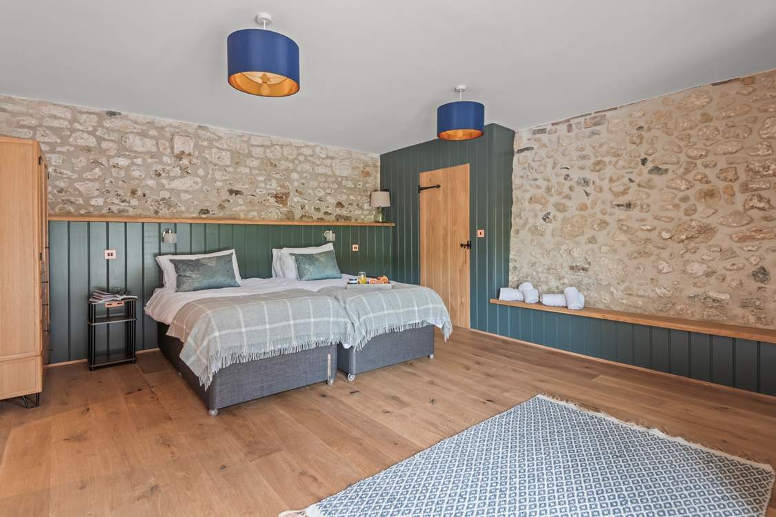 Bedroom two can be set-up as a twin room on request.