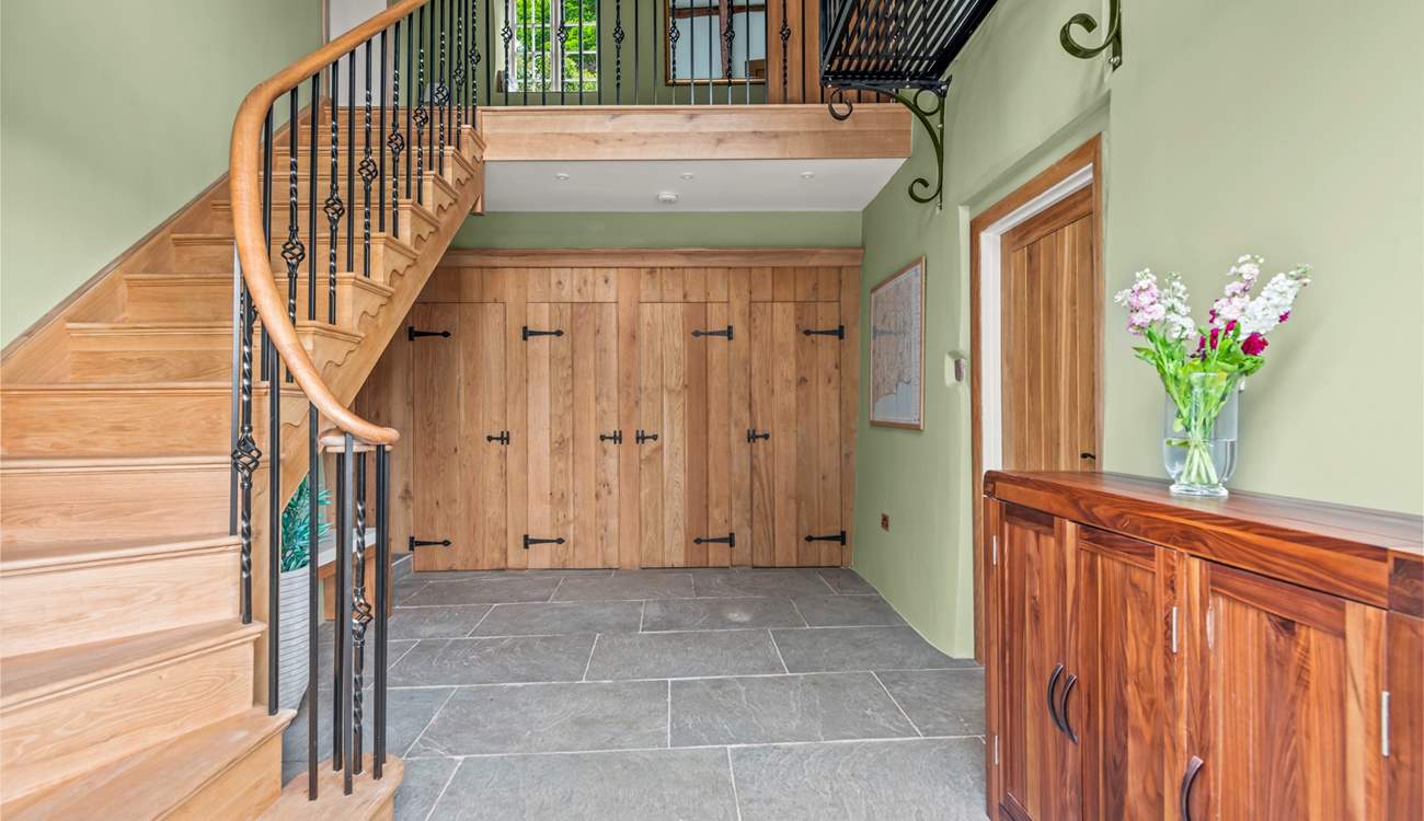 Step into the entrance hall and prepare to be wowed.