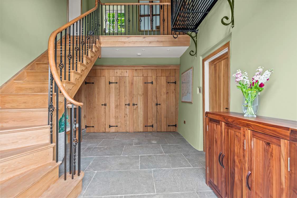 Step into the entrance hall and prepare to be wowed.