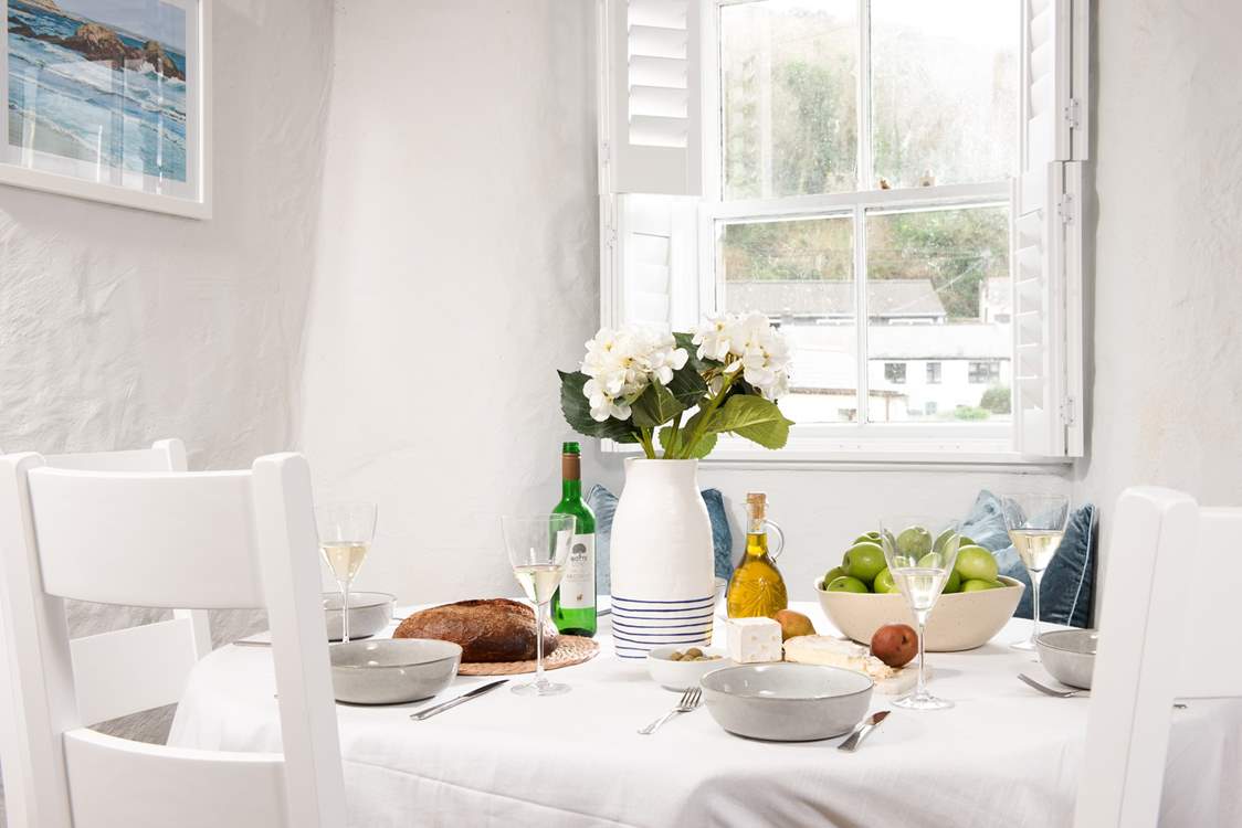 Light, airy and welcoming.