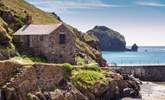 The island off the shore of Mullion Harbour, pictured here, is a bird sanctuary and is famous for its breeding colonies of kittiwakes, cormorants and guillemots. - Thumbnail Image