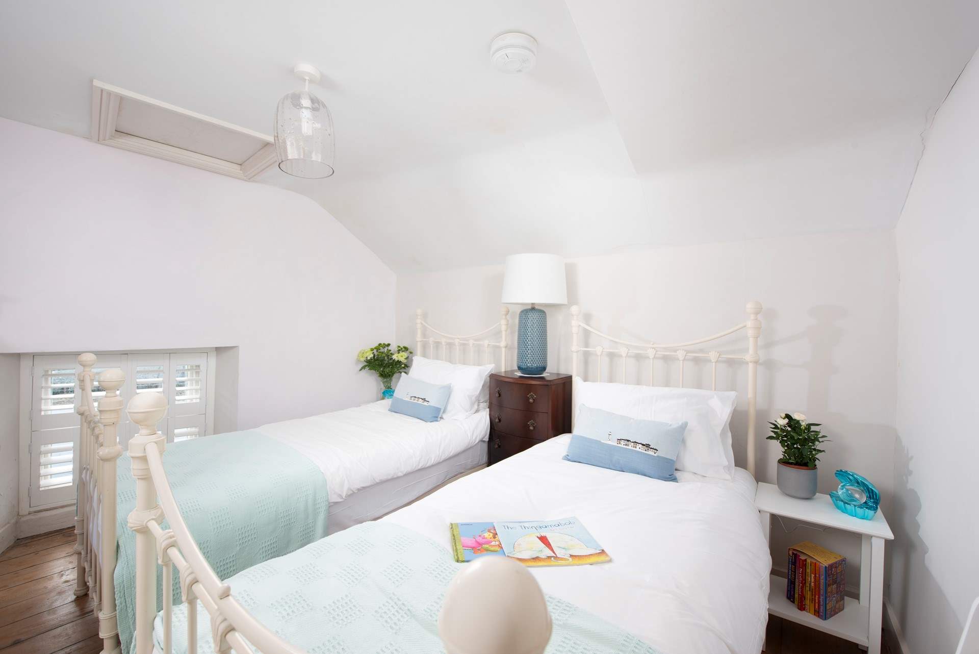 Twin bedroom 3 is ideal for children.