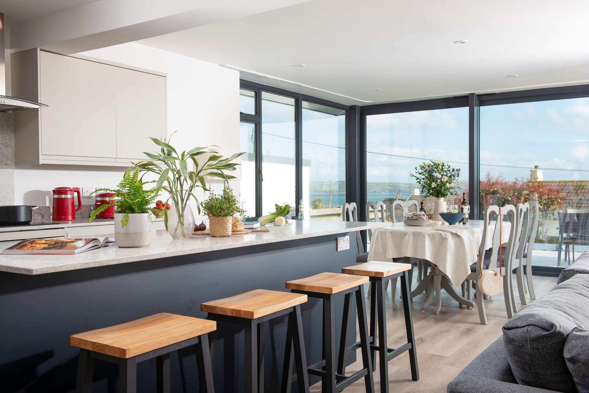 Sociable and stylish. 