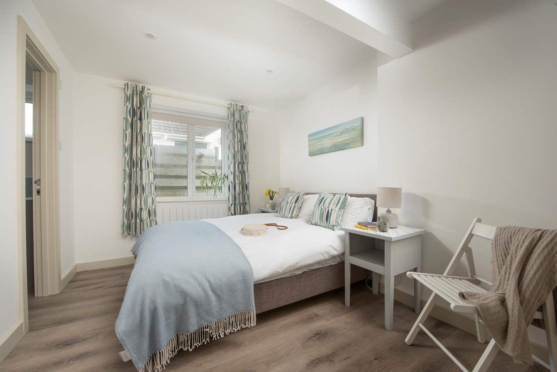 Bedroom 3 is spacious yet cosy.