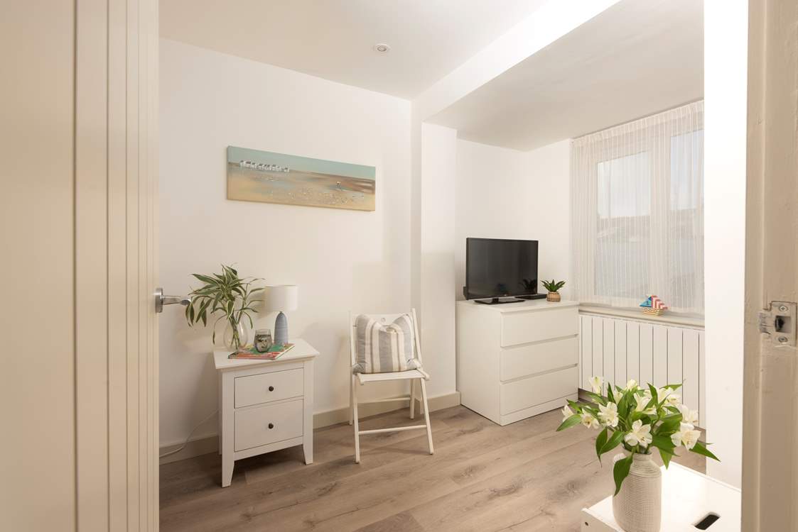 Bedroom 2 also has a TV for the younger ones to watch.