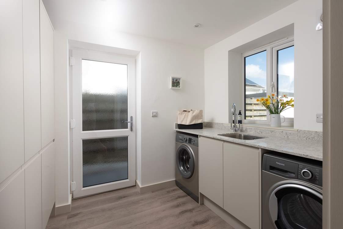 The handy utility-room.