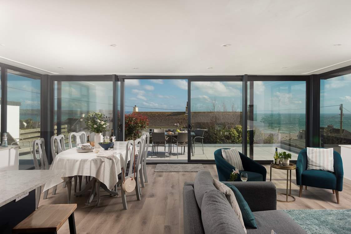 Open up the doors and let the fresh air flow through.