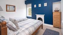 Sweet twin room.