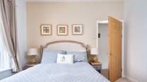 Enjoy a good night's sleep after a day in the sea air. 