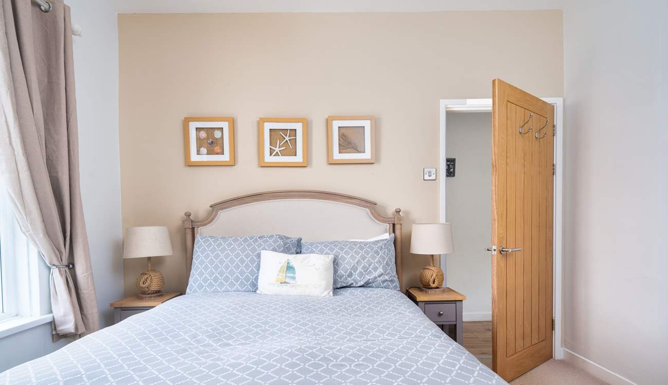 Enjoy a good night's sleep after a day in the sea air. 