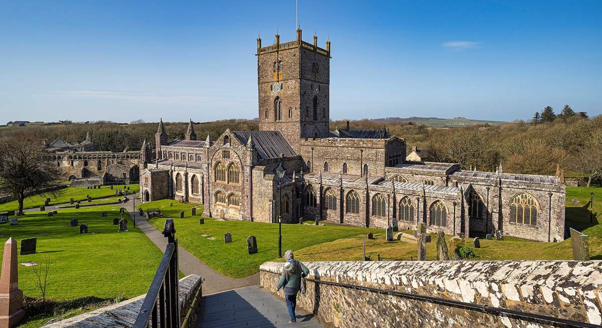 Magnificent St Davids Cathedral is well worth a visit. 