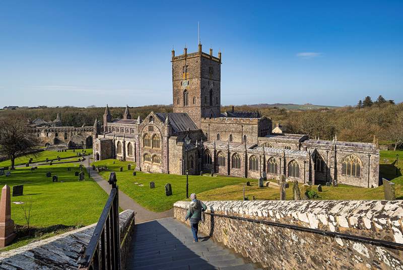 Magnificent St Davids Cathedral is well worth a visit. 