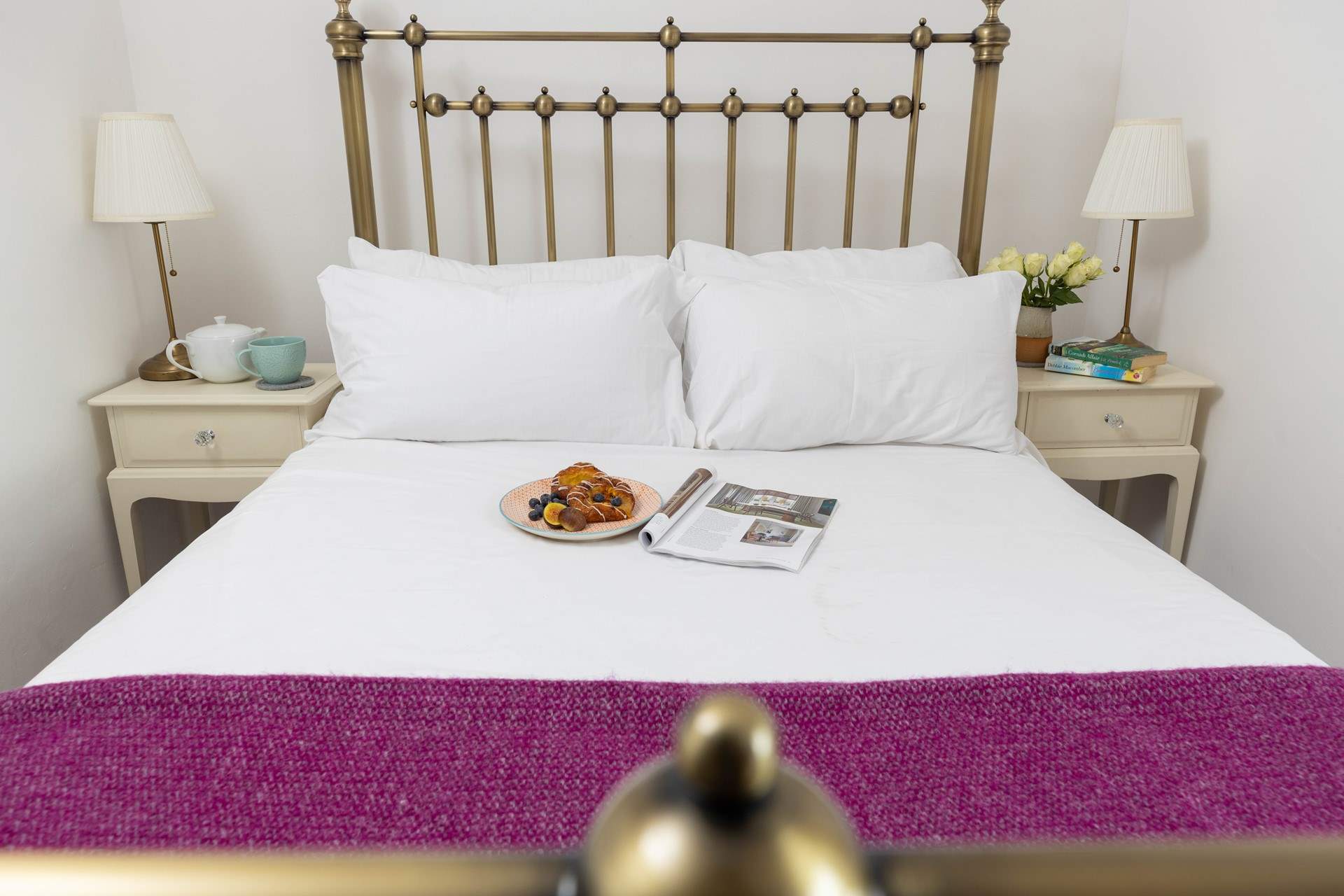 You will find quirky features at July Cottage with no straight walls!