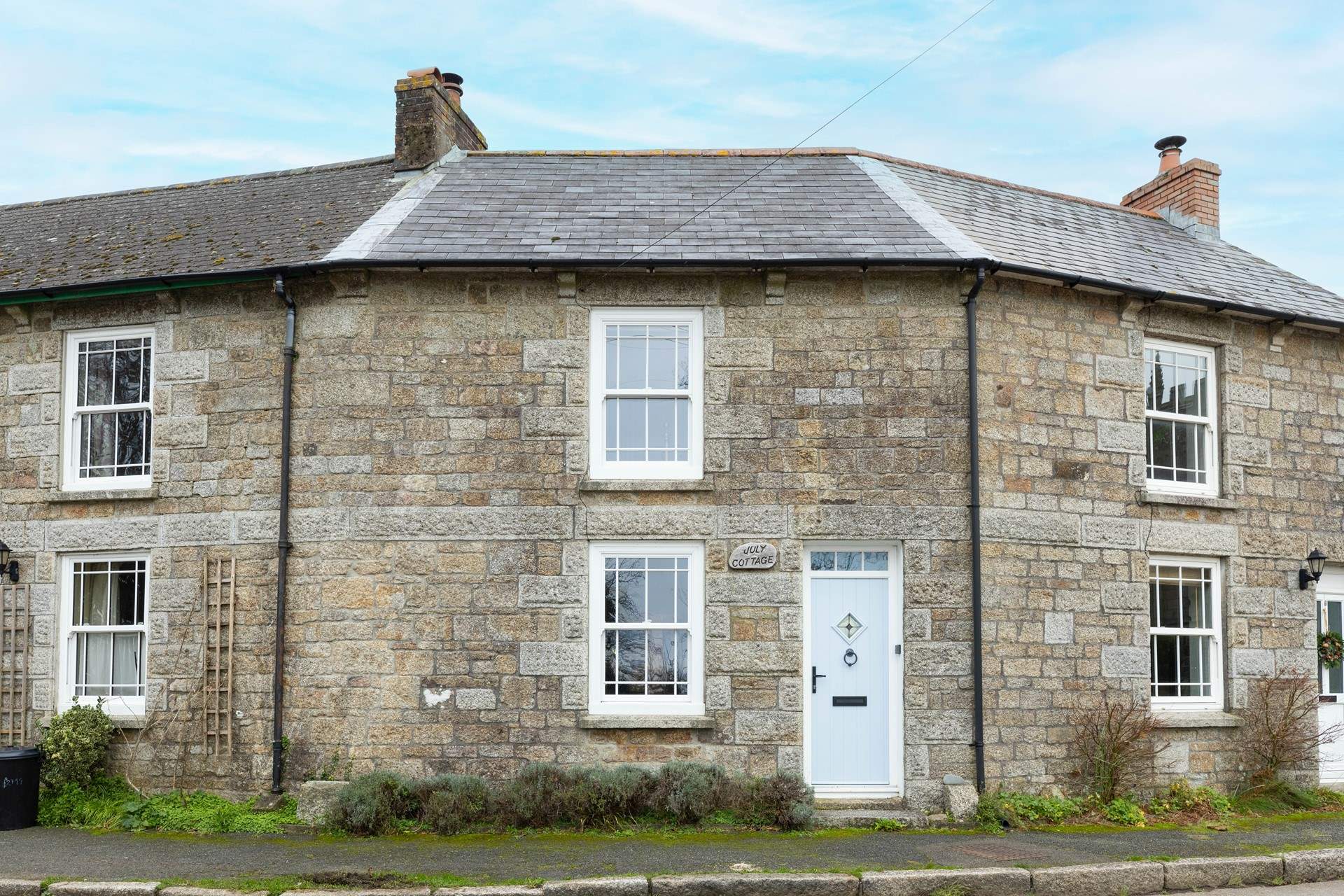 July Cottage is in the heart of Constantine village. 