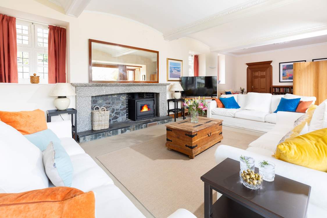 What a fabulous sitting-room.