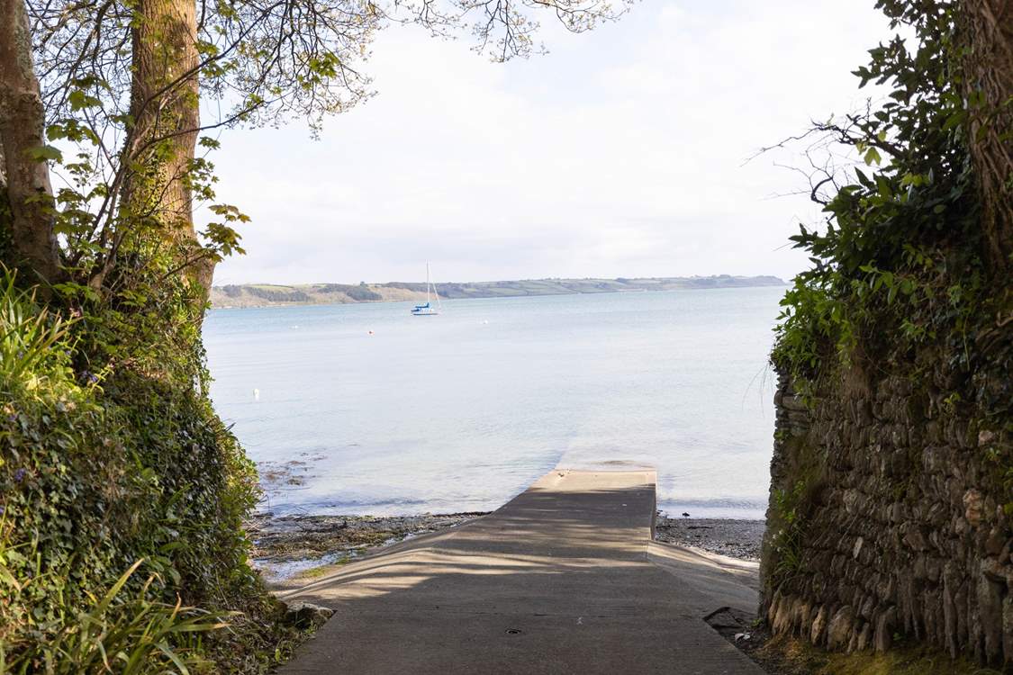 Launch your water activity equipment from your private slipway which is shared by the main house.