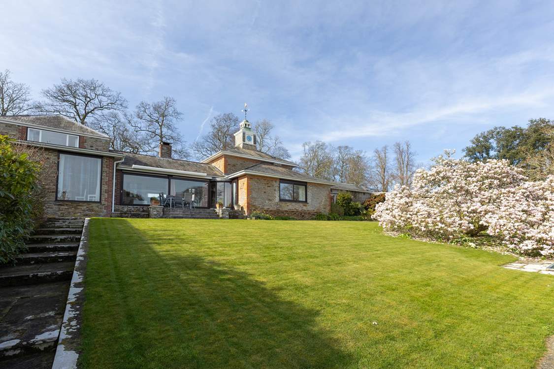 The Clock House is such a unique property in beautiful grounds.