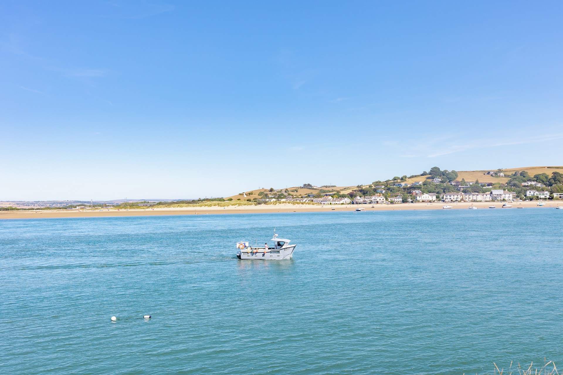 Catch the ferry over to Instow - another jewel in the north Devon crown.
