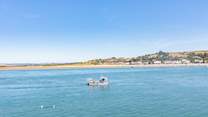 Catch the ferry over to Instow - another jewel in the north Devon crown.