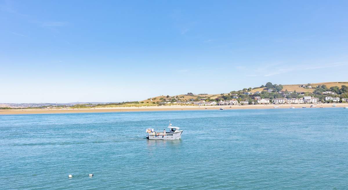 Catch the ferry over to Instow - another jewel in the north Devon crown.