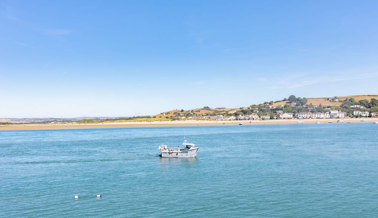 Catch the ferry over to Instow - another jewel in the north Devon crown.