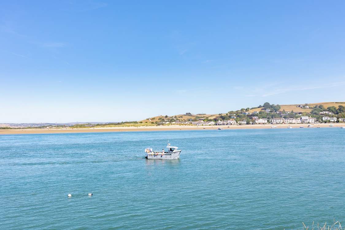 Catch the ferry over to Instow - another jewel in the north Devon crown.